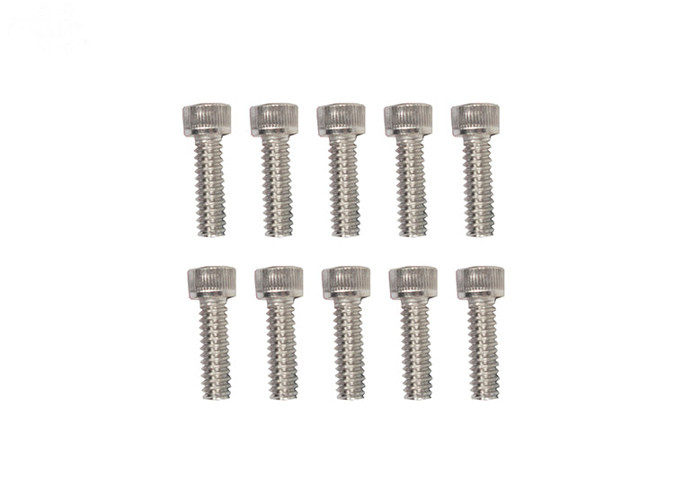 Pack of 10 Blades Bolt 10-24 X 1" Walker Rotary (8801)