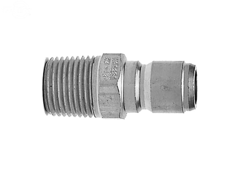 Pack of 2 Steel Plugs Mpt 3/8" - Minimum 2 Rotary (9414)