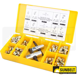 101 Piece Metric Grease Fitting Assortment (B1PL43978)