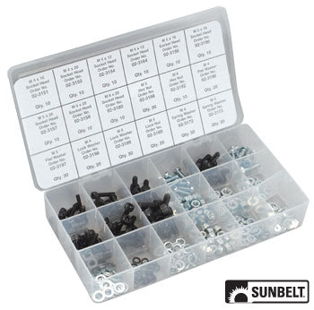 300 Piece Metric Bolt Assortment for Chainsaws (B1SB5896)