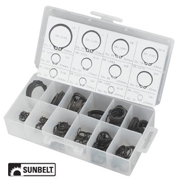 300 Piece Snap Ring Assortment (B1SB7)