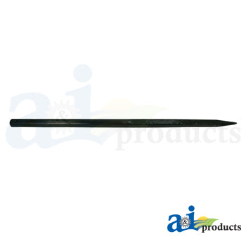 3700 Pounds Capacity Bale Point, 48" Long, 1.77" Diameter, Cross Hole Mount (BCH4845)