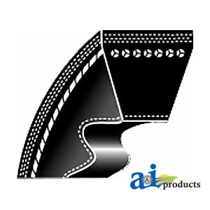 Cogged Wedge V-Belt (5/8" X 105") (5VX1050)