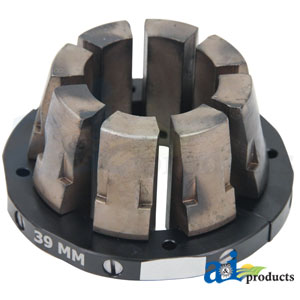 39MM Die Set; Silver, for 1" Hose (HW) (D100-39/SILVER)