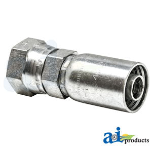 (HC-F-BSPX) Female BSP Parallel Pipe - Swivel - Straight (F-BSPX-10-12)