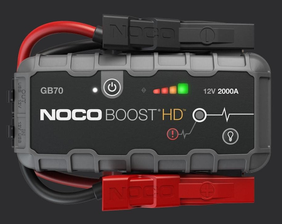 Noco Boost HD 12V 2000 Amp UltraSafe Lithium Jump Starter (GB70)