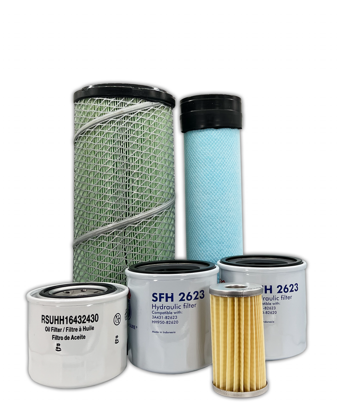 HERO® Maintenance Filter Kit For Kubota M5400DTN Tractor (MSU-KA-0357)