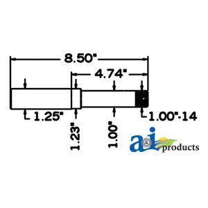 Weld on Wheel SPindle Hub0301 (SP12504)