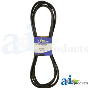 625" X 181.6" Wrapped Aramid Cord Deck Belt for John Deere TCU30356 (TCU35604)