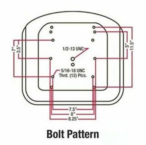 Set of 2 Black Seats for John Deere Gator (TM333BL)