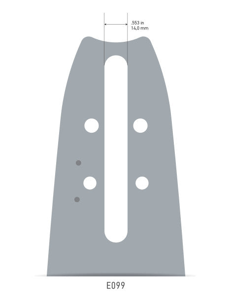 Chainsaw DuraCut™ Guide Bar, 25"
(Oregon 253ATLE099)