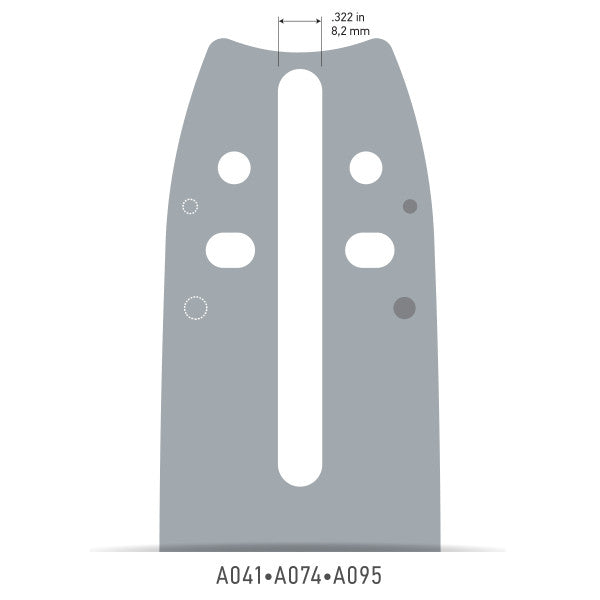 Chainsaw Sculptor™ Bar, 12" Quarter Tip (Oregon 535047)