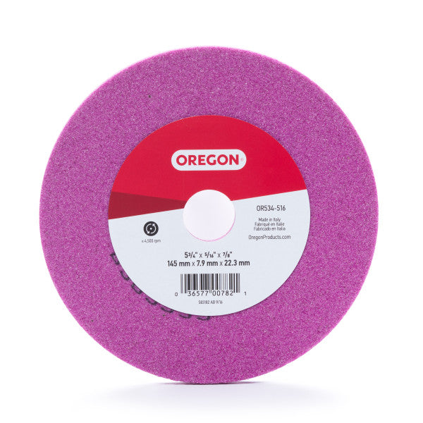 Chainsaw Grinding Wheel, 5 3/4" x 5/16"
(Oregon OR534-516A)