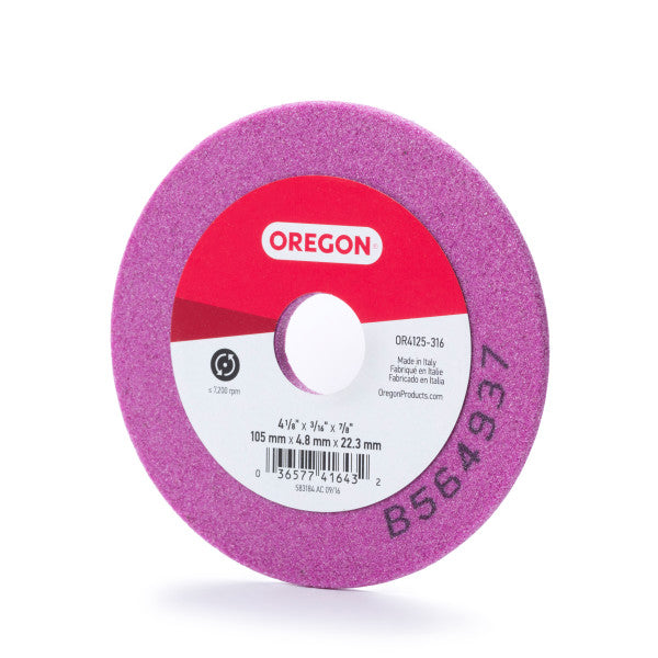 Chainsaw Grinding Wheel, 4 1/8" x 3/16"
(Oregon OR4125-316)