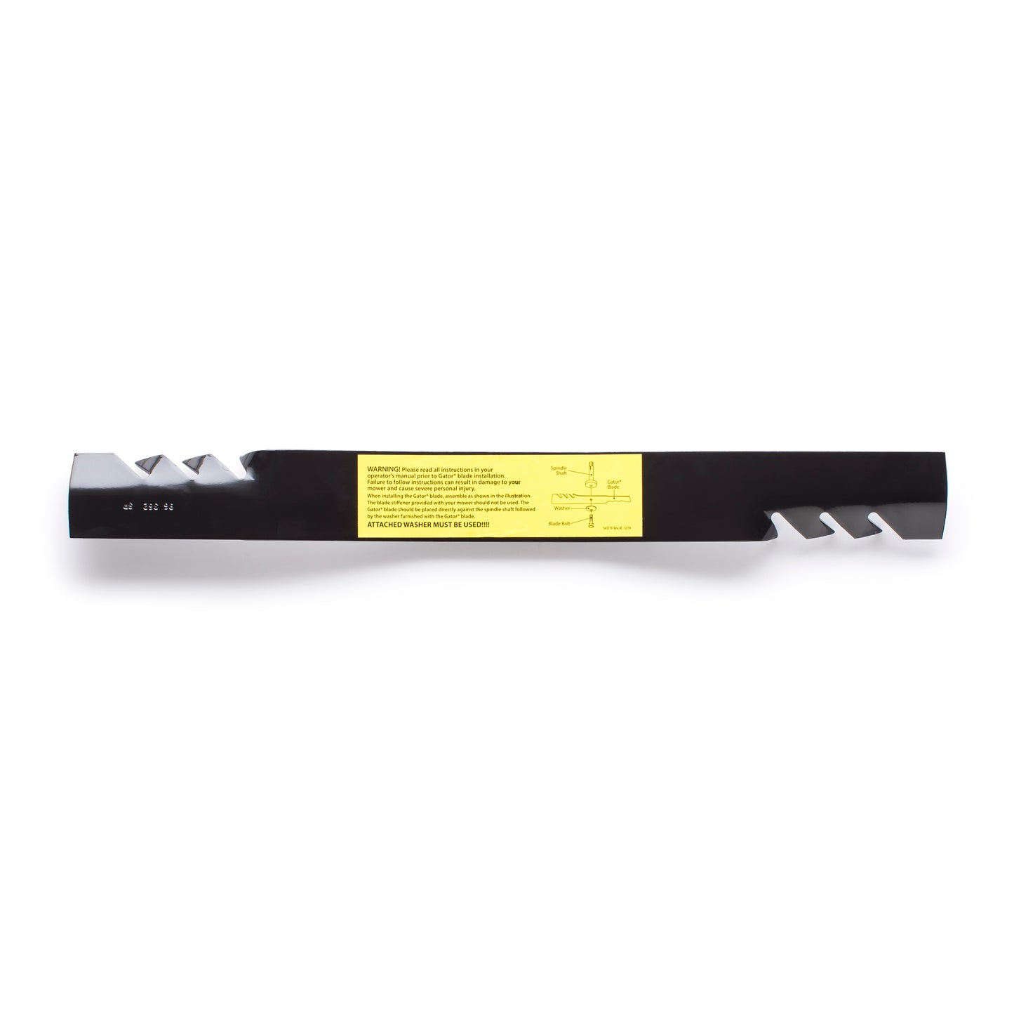 G3 Gator Mulcher Blade 21-9/16" Exmark 110-6568-03