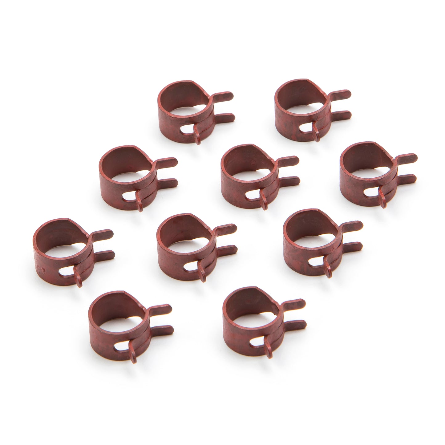 Hose Clamps for 1/4" & 3/16" Fuel Line, Pack of 10
