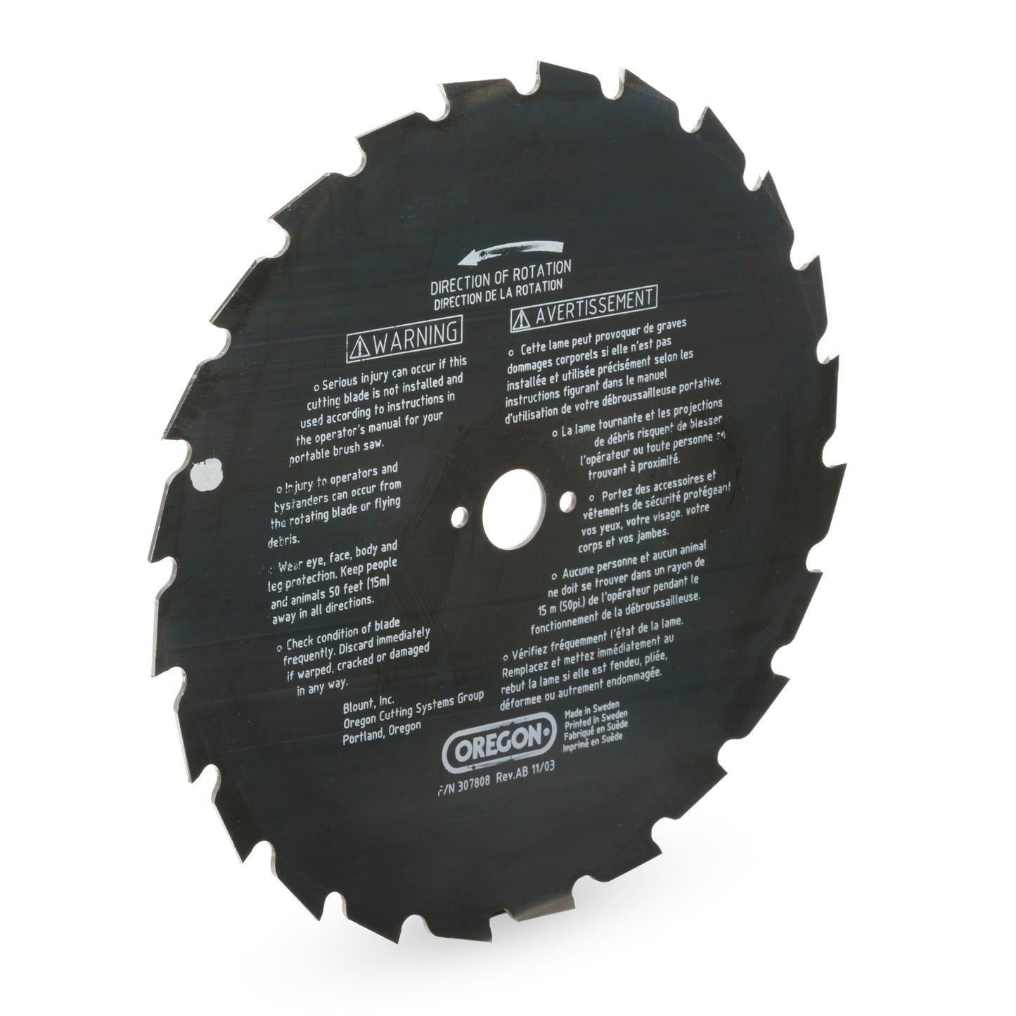 9" MAX I Brush Cutter Blade, 24 Teeth