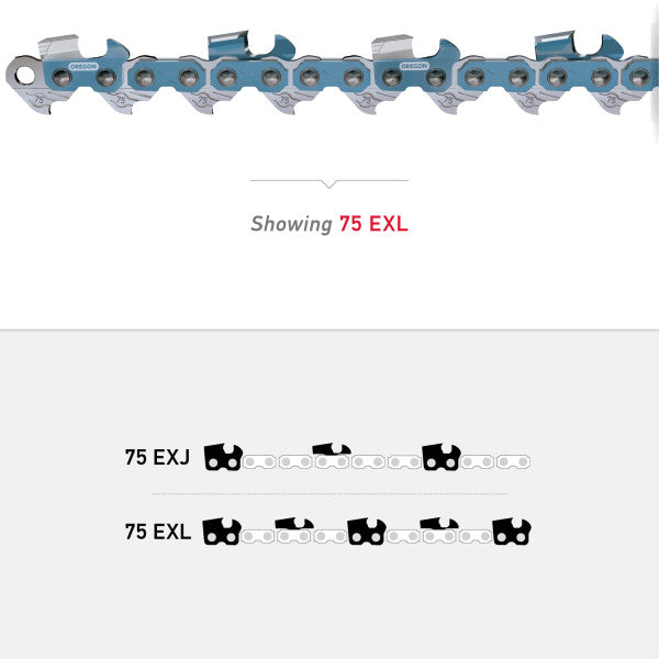 Chainsaw PowerCut™ Saw Chain, 36"
(Oregon 75EXJ115G)