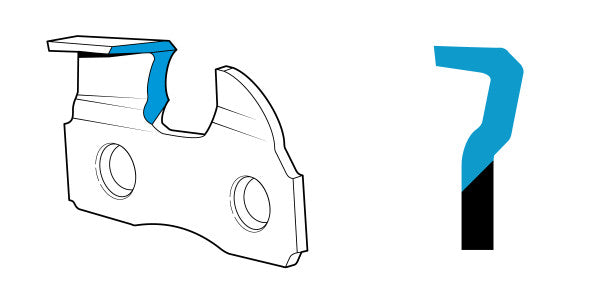 Chainsaw AdvanceCut™ Saw Chain, 10"
(Oregon 90PX039G)