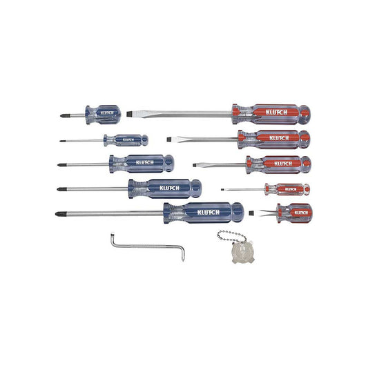 12 Piece Klutch Mechanic Grip Screwdriver Set (253984)