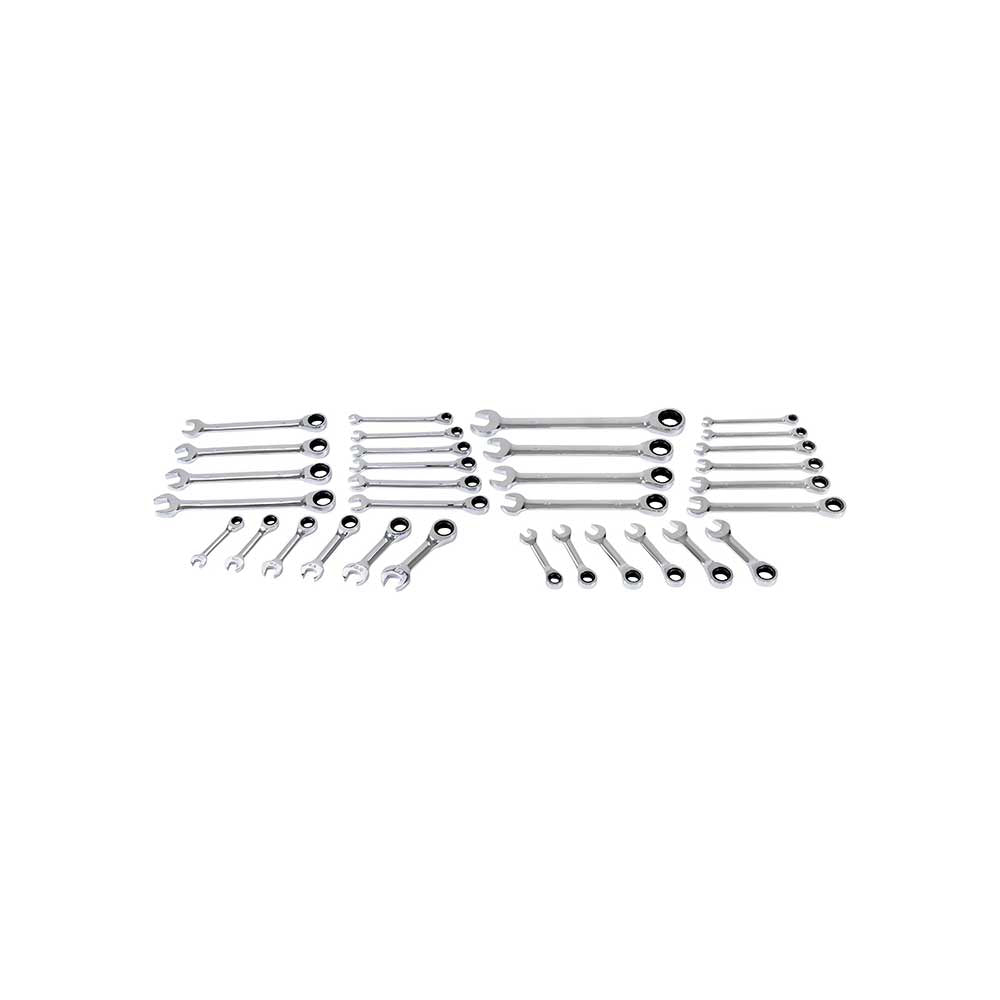 32 Piece SAE & Metric Klutch Ratcheting Combination Wrench Set (57589)
