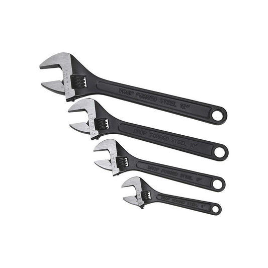 4 Pieces Klutch Adjustable Wrench Set (41245)