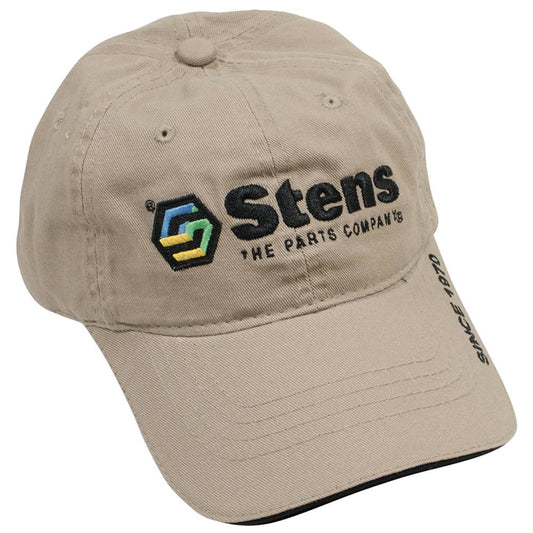 Stens Hat Tan with colored logo (Stens 051-188)