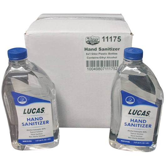 6 Lucas Oil Hand Sanitizer Six 64 Ounce Bottles (Stens 051-550)