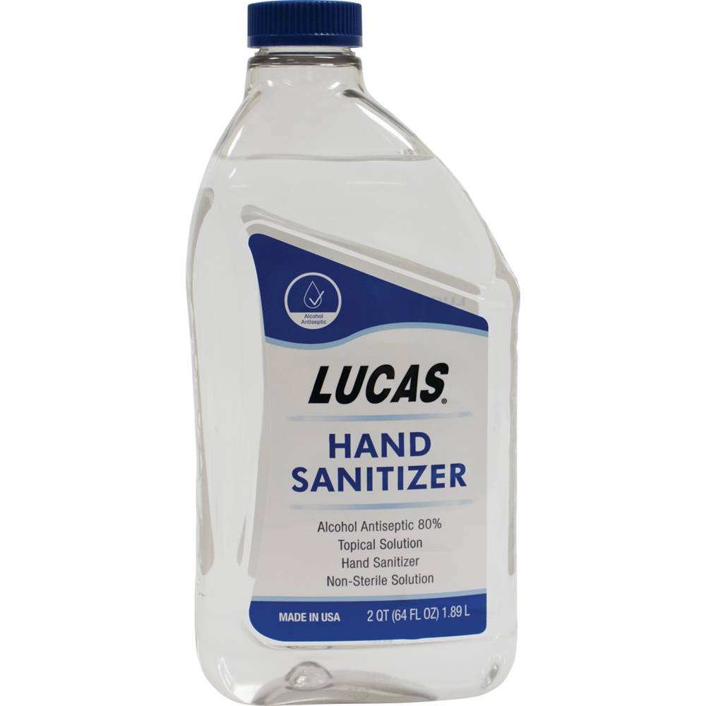 Lucas Oil Hand Sanitizer 64 Ounce bottle (Stens 051-554)