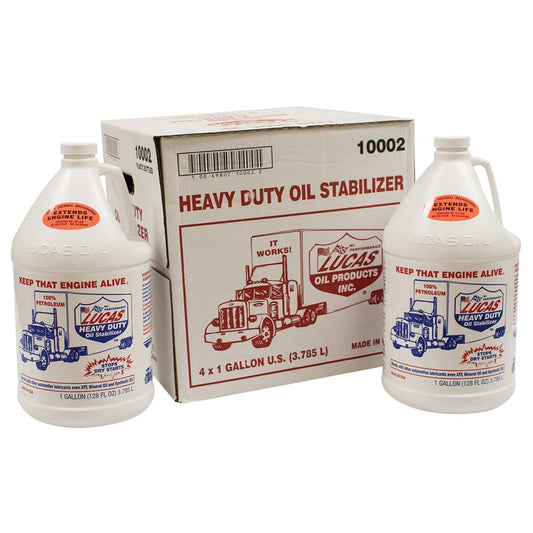 Lucas Oil HD Oil Stabilizer Four 1 Gallon Bottles (Stens 051-607)