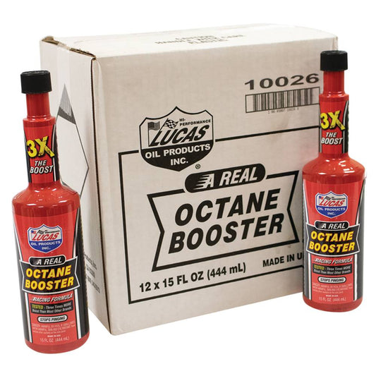 12 Lucas Oil Octane Booster 15 Ounce Bottles (Stens 051-635)