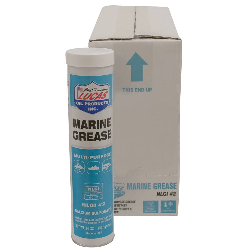 10 Lucas Oil Marine Grease Ten 14 Ounce Tubes (Stens 051-803)