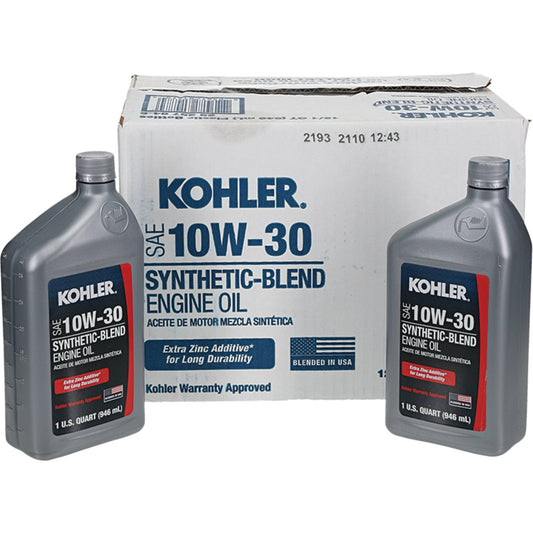 12 Kohler OEM 4-Cycle Engine Oil Kohler 25 357 64-S (Stens 055-922)