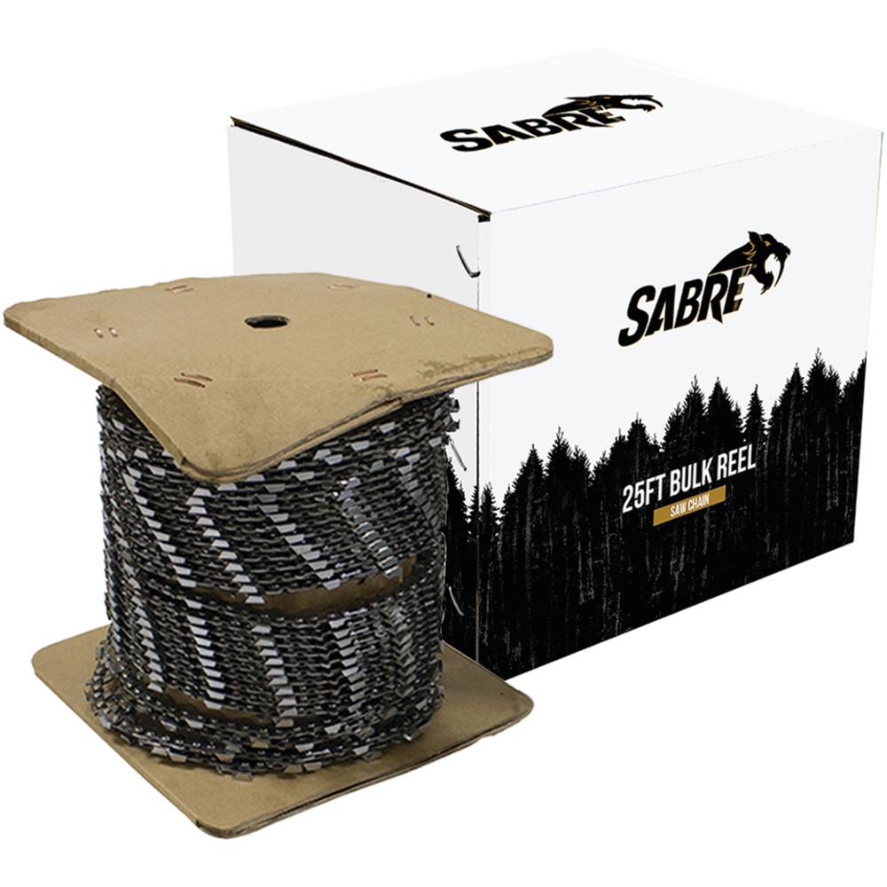 Sabre Chain Reel 25' 3/8", .050", Semi-Chisel Standard (Stens 090-3256)