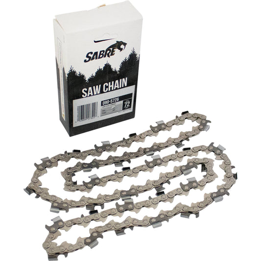 Sabre Chain Pre-Cut Loop 72 DL 3/8", .063", Semi-Chisel Standard (Stens 090-5726)