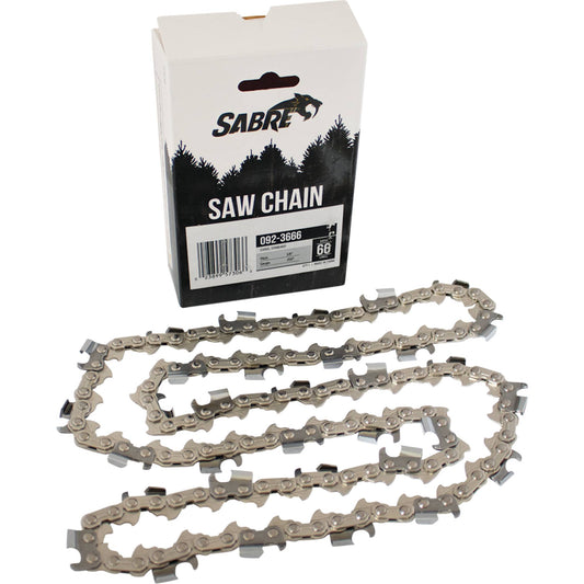 Sabre Chain Pre-Cut Loop 66 DL 3/8", .050", Chisel Standard (Stens 092-3666)