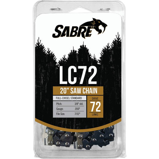 Sabre Chain Loop Clamshell 72 DL Husqvarna 591129972 (Stens 092-3726C)