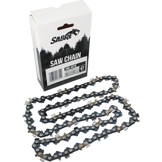 Sabre Chain Pre-Cut Loop 67 DL .325", .050", Semi-Chisel Standard (Stens 096-3676)