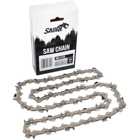 Sabre Chain Pre-Cut Loop 72 DL .325", .050", Semi-Chisel Standard (Stens 096-3726)