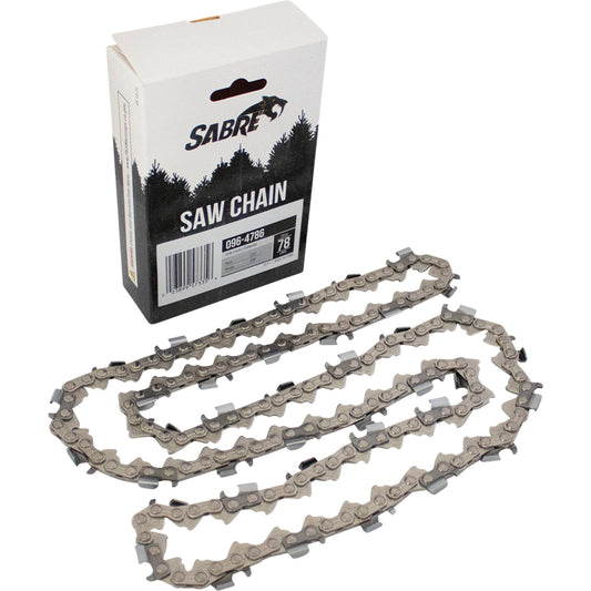 Sabre Chain Pre-Cut Loop 78 DL .325", .058", Semi-Chisel Standard (Stens 096-4786)