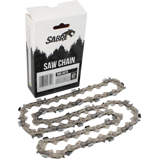 Sabre Chain Pre-Cut Loop 67 DL .325", .063", Semi-Chisel Standard (Stens 096-5676)