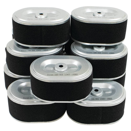 12 Stens Air Filter Combo Shop Pack Honda 17210-ZE0-505 (Stens 100-984)
