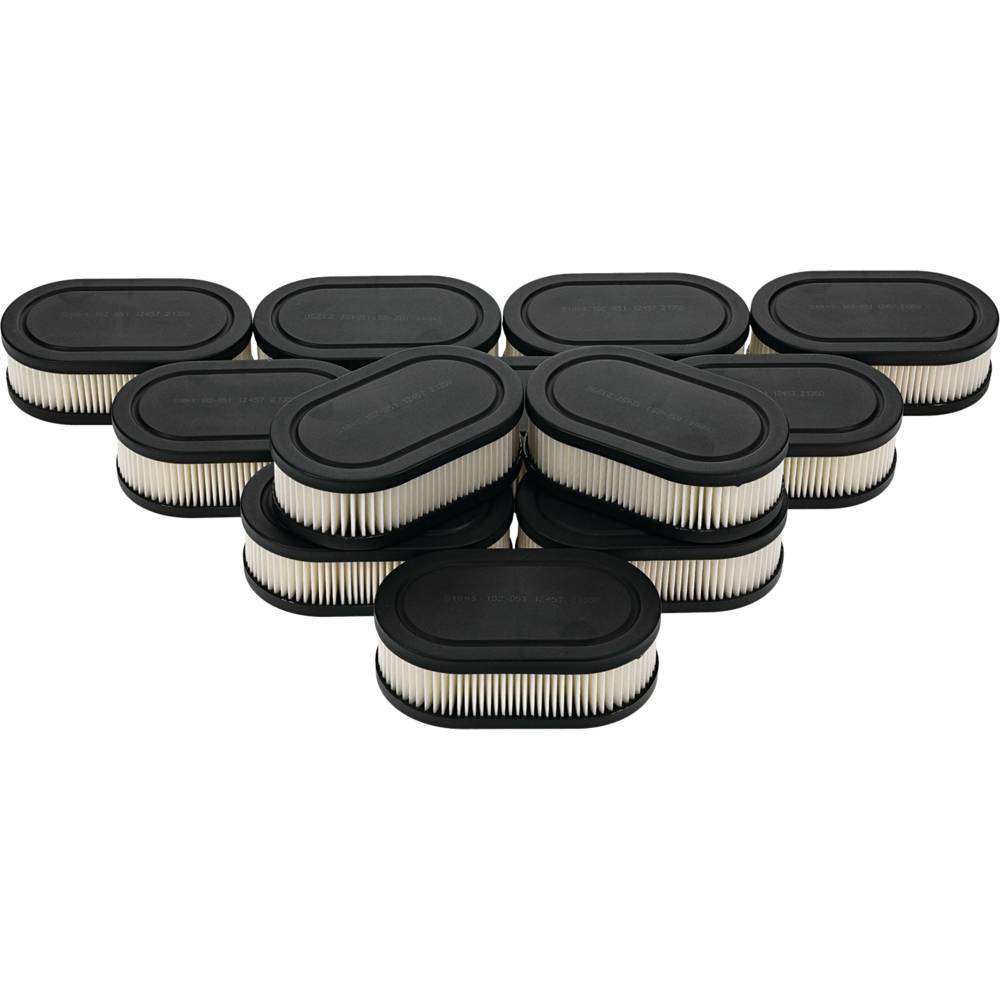 12 Stens Air Filter Shop Pack Briggs & Stratton 593260 (Stens 102-851-12)