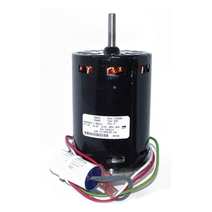 Portable Heater Motor Kit, is for Desa brand heaters including Desa, Master, Reddy, Remington, Knipco,  102001-27