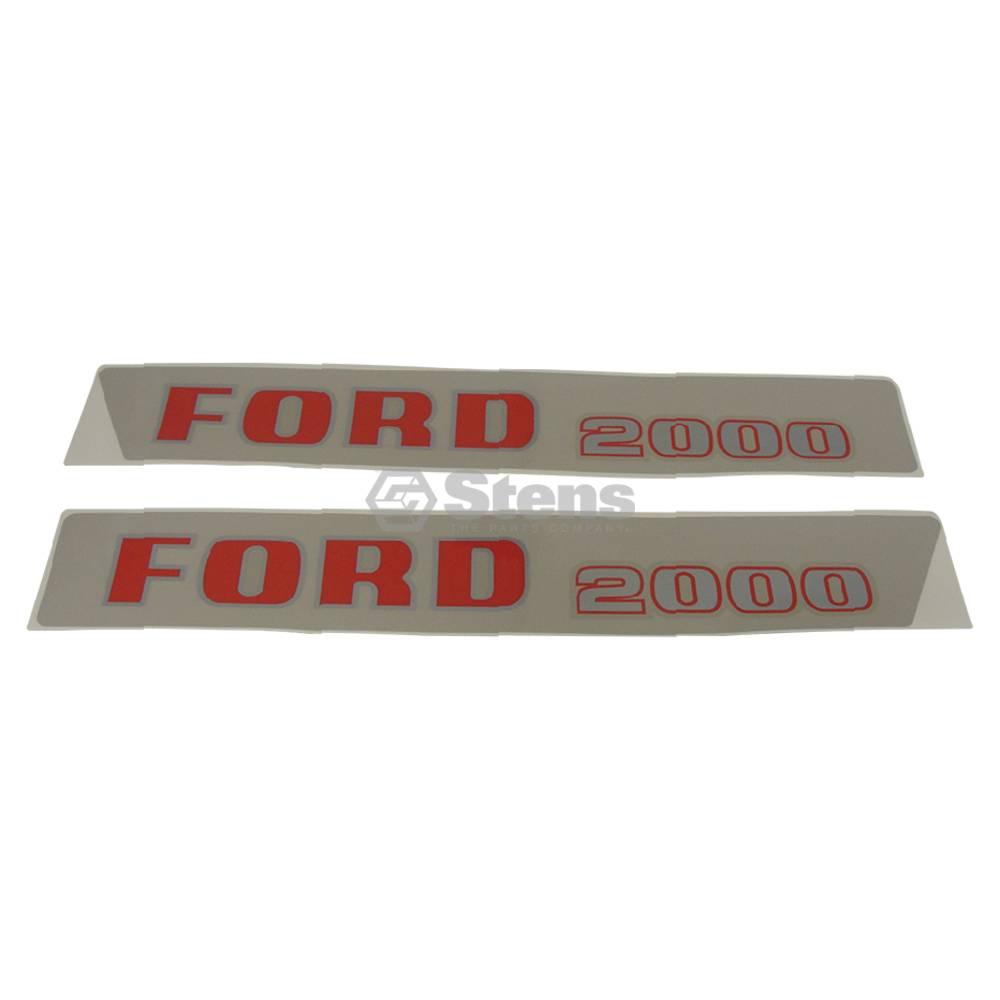Atlantic Quality Parts Decal Set Ford/New Holland HKFD2000A (Stens 1115-1571)