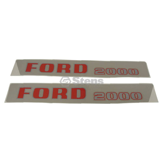 Atlantic Quality Parts Decal Set Ford/New Holland HKFD2000A (Stens 1115-1571)