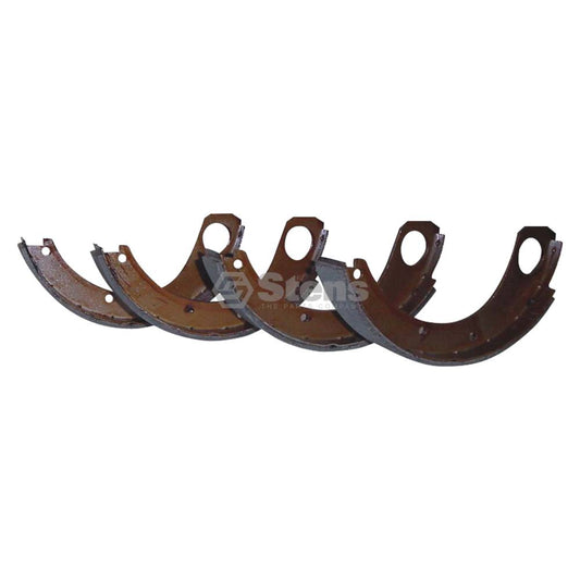 4 Atlantic Quality Parts Brake Shoes Massey Ferguson 830537V93 (Stens 1202-2001)