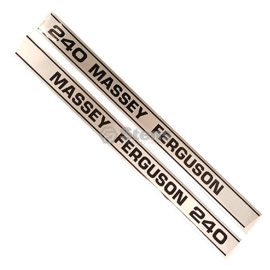 Atlantic Quality Parts Decal Set Massey Ferguson HKMF240 (Stens 1215-1050)