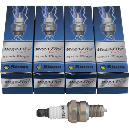 4 Mega-Fire Spark Plug Mega-Fire SE-CMR6H (Stens 130-017-4)