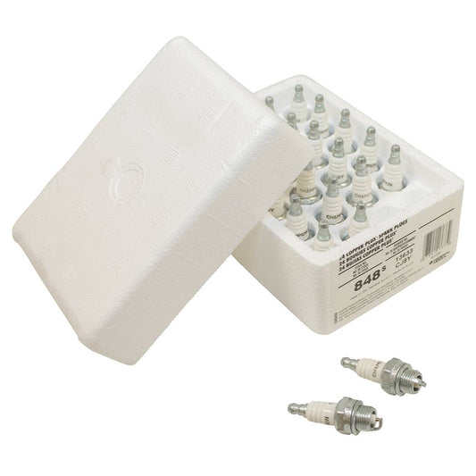 24 Champion Spark Plug Shop Pack Champion 848S/CJ8Y (Stens 130-117)